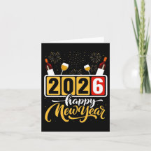 "2026 Happy New Year" Celebration Design