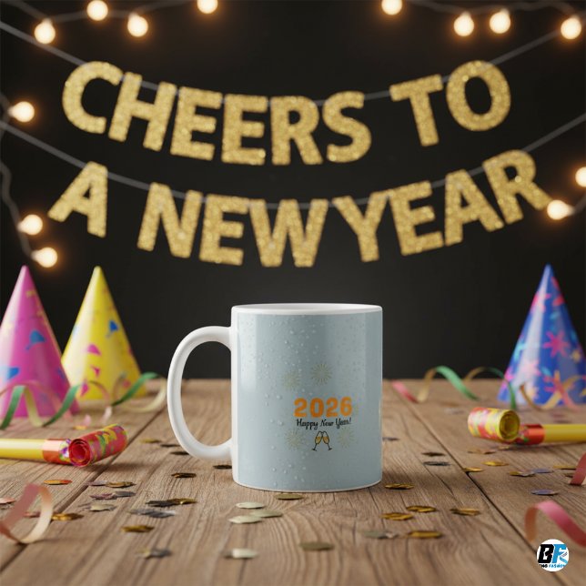 2026 Happy New Year Coffee Mug (Creator Uploaded)