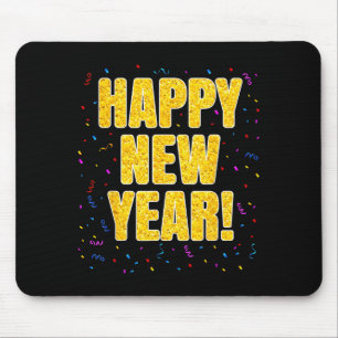 2026 Happy New Year Family Matching New Year Party Mouse Pad
