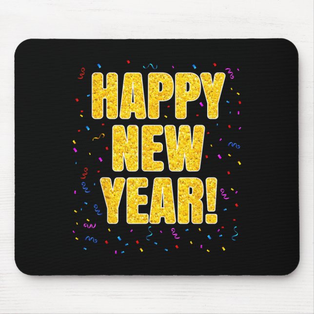 2026 Happy New Year Family Matching New Year Party Mouse Pad (Front)