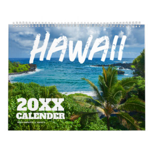 2026 Hawaii Scenic Wall Calendar