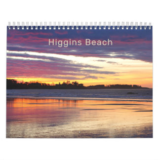 2026 Higgins Beach Maine Photography Calendar