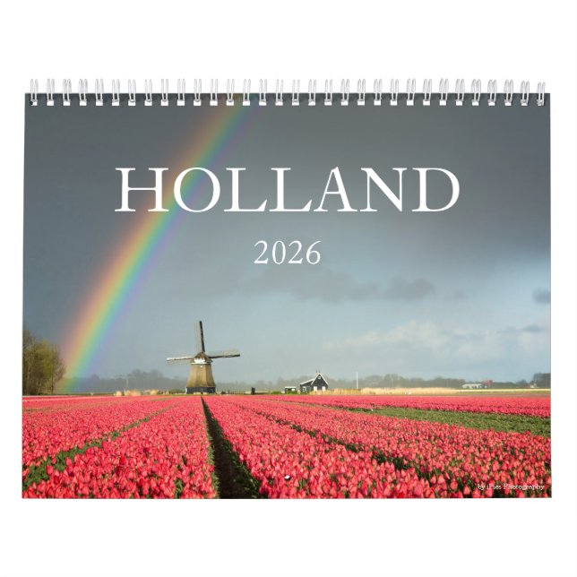 2026 Holland landscape photography Calendar (Cover)
