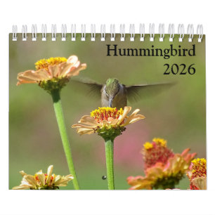2026 Hummingbird Calendar