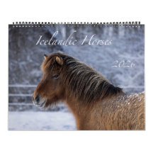 2026 Icelandic Horse Calendar