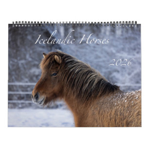 2026 Icelandic Horse Calendar