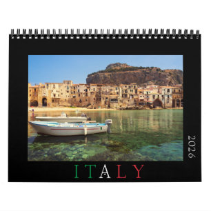 2026 Italy landscape photography Calendar