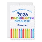 2026 Kindergarten Graduate Custom Cute Graduation