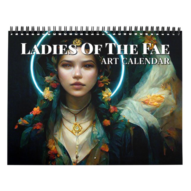 2026 Ladies Of The Fae 2 Fantasy Art Calendar (Cover)