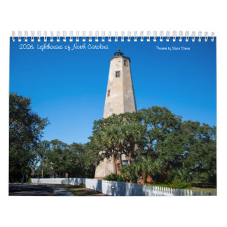 2026: Lighthouses of North Carolina Calendar Med