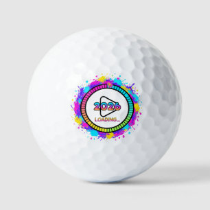 2026 Loading Progress Bar Sticker Golf Balls