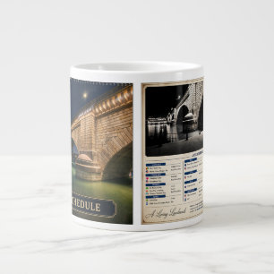 2026 London Bridge Lighting Schedule Large Coffee Mug