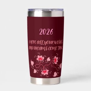 2026 LOVE GIFT FOR MOM, DAD, SISTER, SON, FRIEND INSULATED TUMBLER