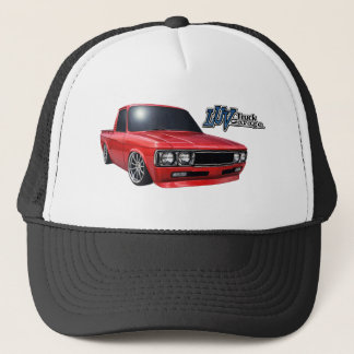 2026 Luv Truck Garage Trucker Hat with  Red Luv