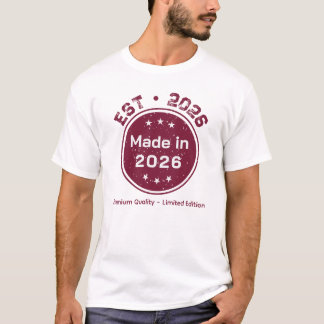 2026 Made In Limited Edition T-Shirt 