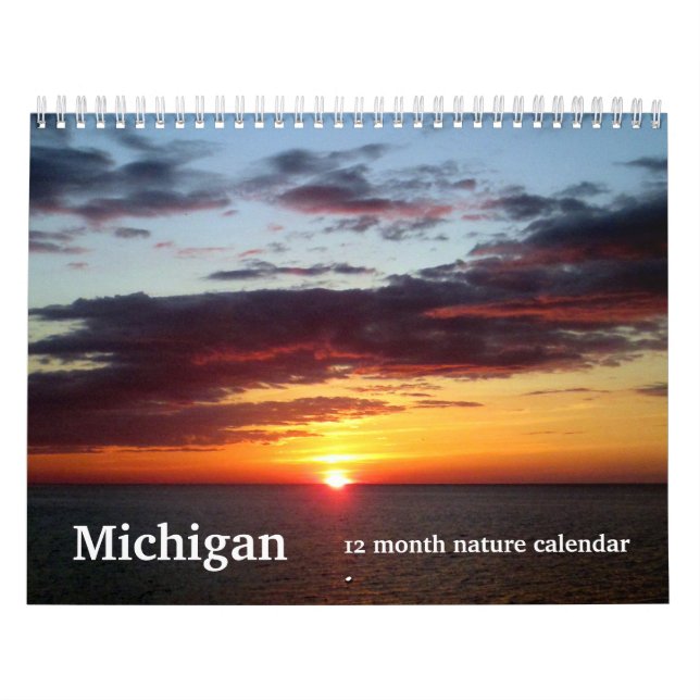 2026 Michigan Nature & Landscape Calendar (Cover)