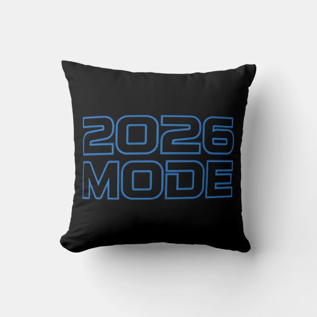 2026 Mode Modern Futuristic Pillow (Front)