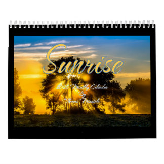 2026 Monthly Sunrise Calendar By Thomas Minutolo