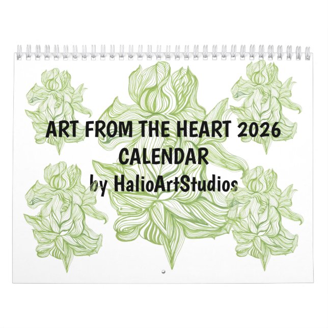 2026 Monthly Wall Calendar (Cover)