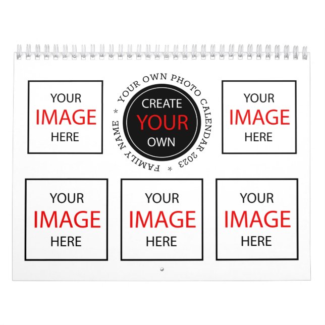2026 Multi Photo Calendar / Create Your Own (Cover)