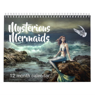 2026 Mysterious Mermaids Fantasy Calendar