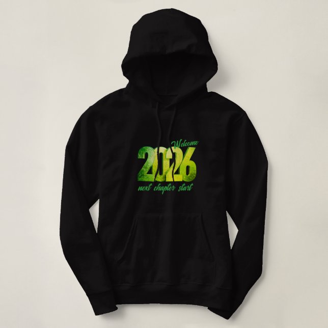 2026 NEW YEAR ADULT PULLOVER HOODIE (Design Front)