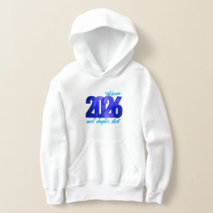 2026 NEW YEAR KIDS PULLOVER HOODIE