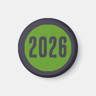 2026 New Year Magnet