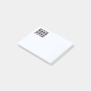 2026 New Year Odometer Post-it Notes