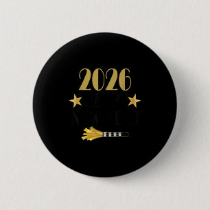 2026 New Year Quote 6 Cm Round Badge