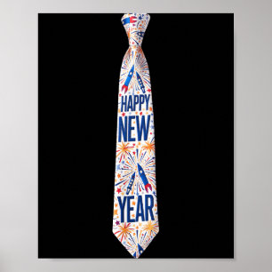 2026 New Year’s Party Fireworks Funny Celebration Poster
