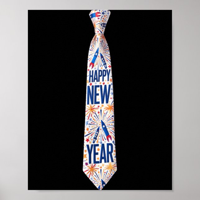 2026 New Year’s Party Fireworks Funny Celebration  Poster (Front)
