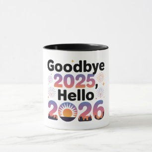 2026 New Year Sunset Celebration Coffee Mug