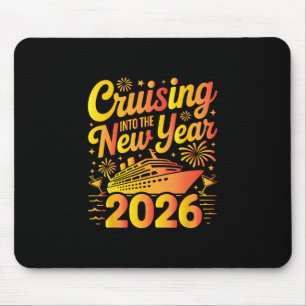 2026 New Years Eve Cruising Trip Christmas Cruise  Mouse Pad
