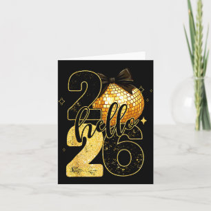 2026 New Years Eve For Womens Men Mom Kids Happy N Card