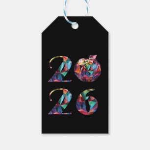 2026 New Year's Eve Party-Colorful Gift Tags