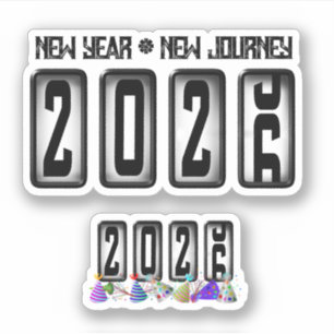 2026 New Years Odometer