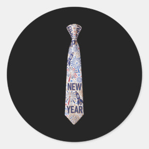 2026 New Year's Party Funny Fireworks Party New Ye Classic Round Sticker