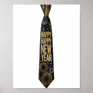 2026 New Year's Party Funny Fireworks Party New Ye Poster