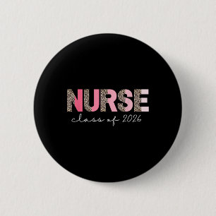 2026 Nurse Graduation, Nursing Grad Cl Of 2026 6 Cm Round Badge
