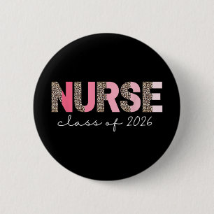 2026 Nurse Graduation, Nursing Grad Cl Of 2026 6 Cm Round Badge