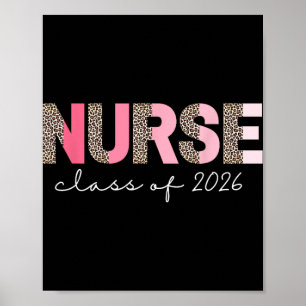2026 Nurse Graduation, Nursing Grad Cl Of 2026 Poster