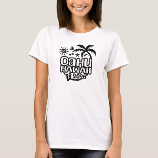 2026 Oahu, Hawaii Vacation or Trip T-Shirt