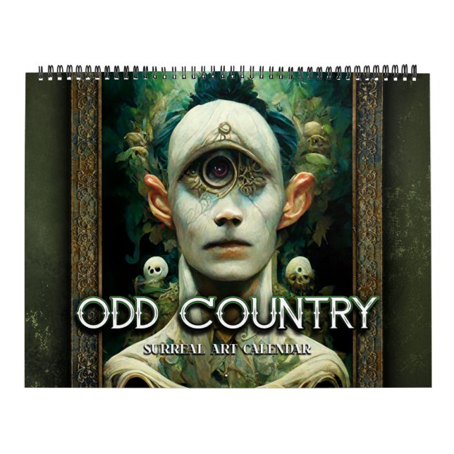 2026 Odd Country 1 Surreal Art Calendar (Cover)