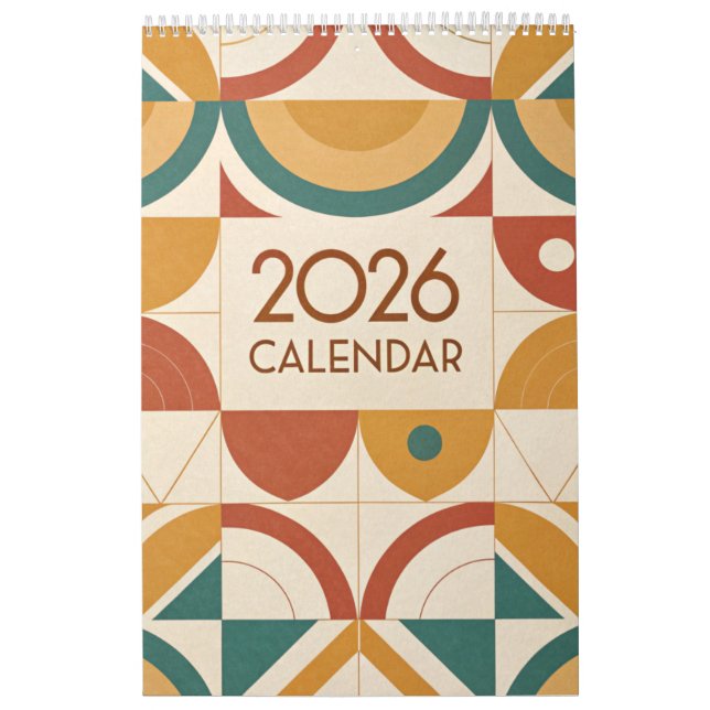 2026 One-Page Small Calendar – Clean and Modern  (Cover)