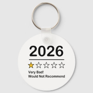 2026 one star rating very bad year key ring