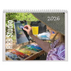 2026 Pastels Calendar by RRB Studio
