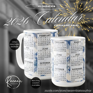 2026 Personalised 15 oz. Calendar Ceramic Mug