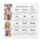 2026 Personalised Pet Dog Family Photos Calendar