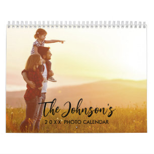 2026 Personalised Photo Calendar